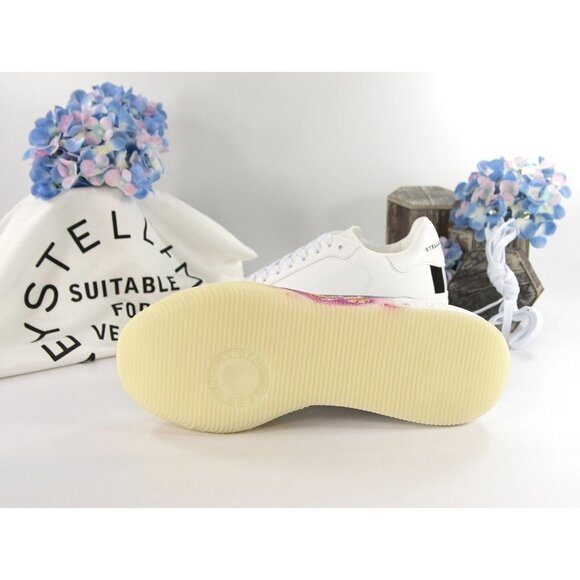 Stella McCarney Tiger Loop Oversize Vegan Alter Leather Sneakers 37 NIB - Picture 8 of 10